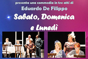 Teatro: Sabato, Domenica e Lunedì di Eduardo De Filippo