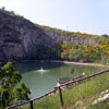 Il giardino roccioso, il lago