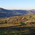 Vista della Valmarecchia da Santa Maria di Antico - foto di Daniele Suzzi