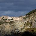 San Leo nel grigiore dell'autunno - foto di Daniele Suzzi